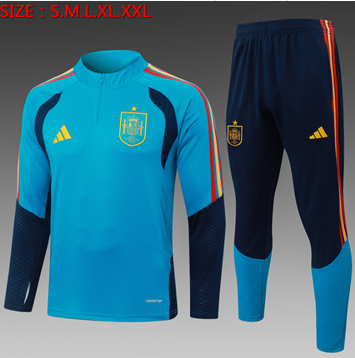 Chándal España 2026 - Azul (Half zipper)